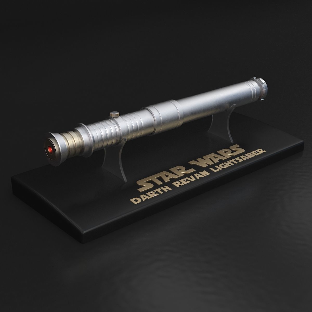 Darth Revan Lightsaber Red 3D model_1