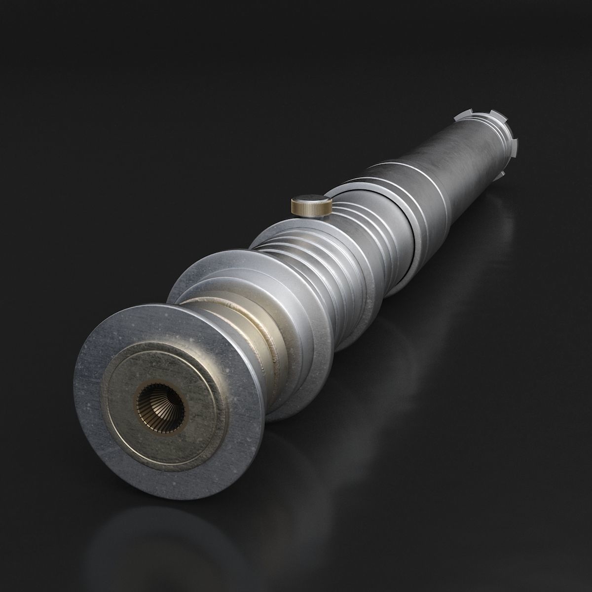 Darth Revan Lightsaber Red 3D model_3