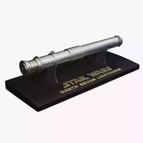 Darth Revan Lightsaber Red 3D model