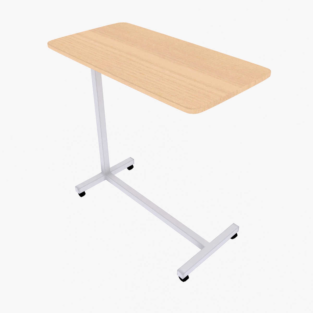 Hospital Table Low-poly 3D model_11