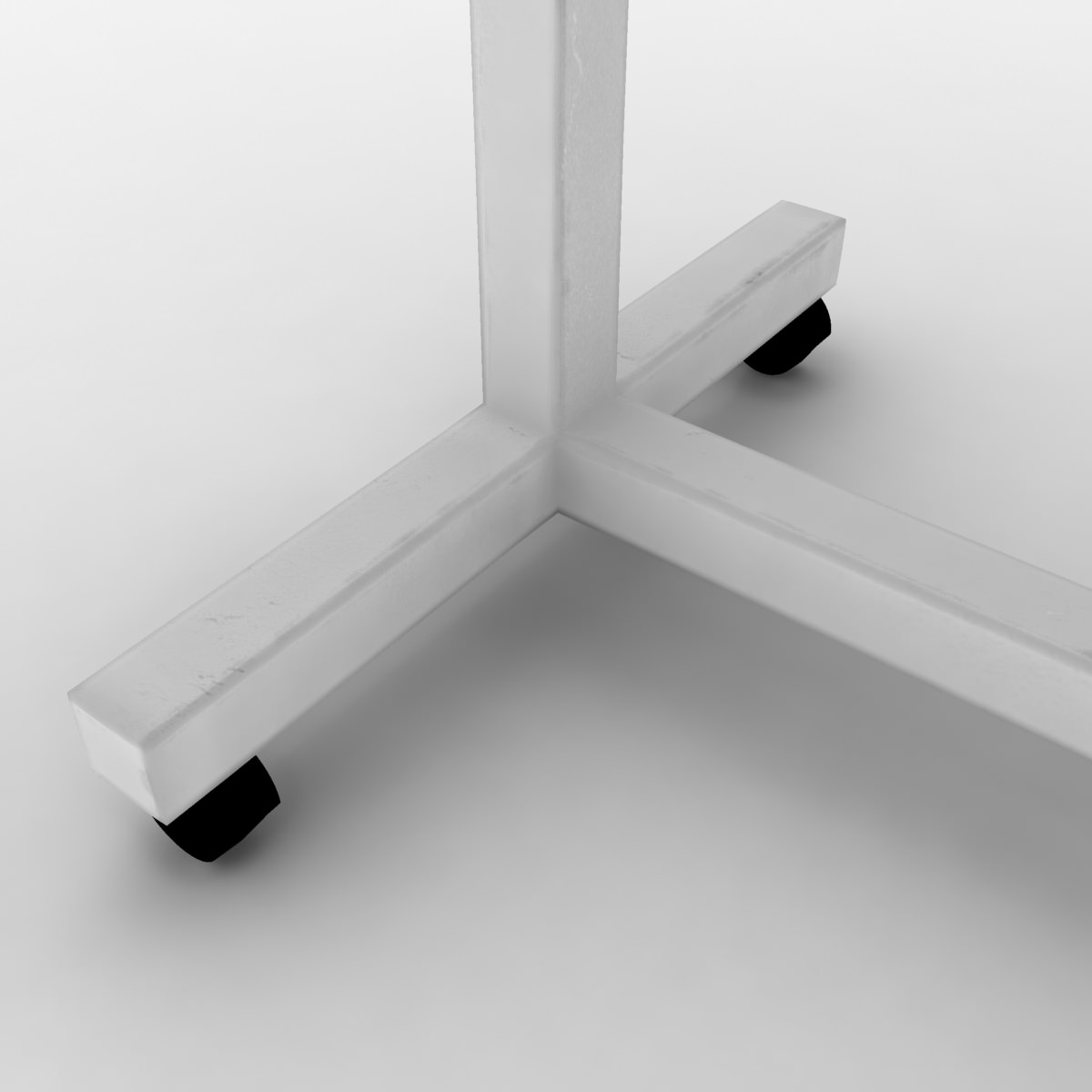 Hospital Table Low-poly 3D model_6