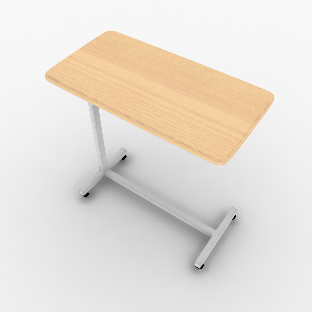 Hospital Table Low-poly 3D model_2