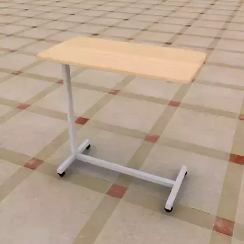 Hospital Table Low-poly 3D model