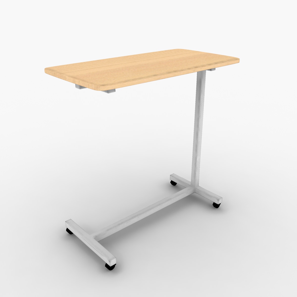 Hospital Table Low-poly 3D model_3