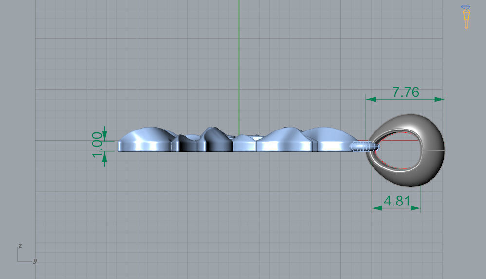 Sun pandent NO1 Free 3D print model_19