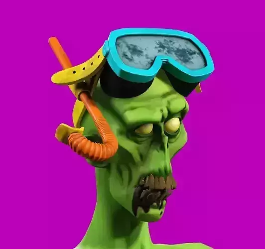 stylized zombie mike V2