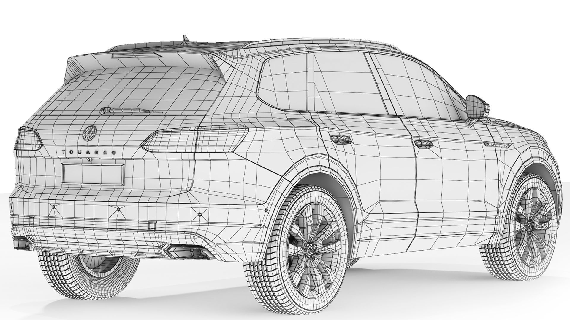 Volkswagen Touareg R-Line 2019 3D model_9