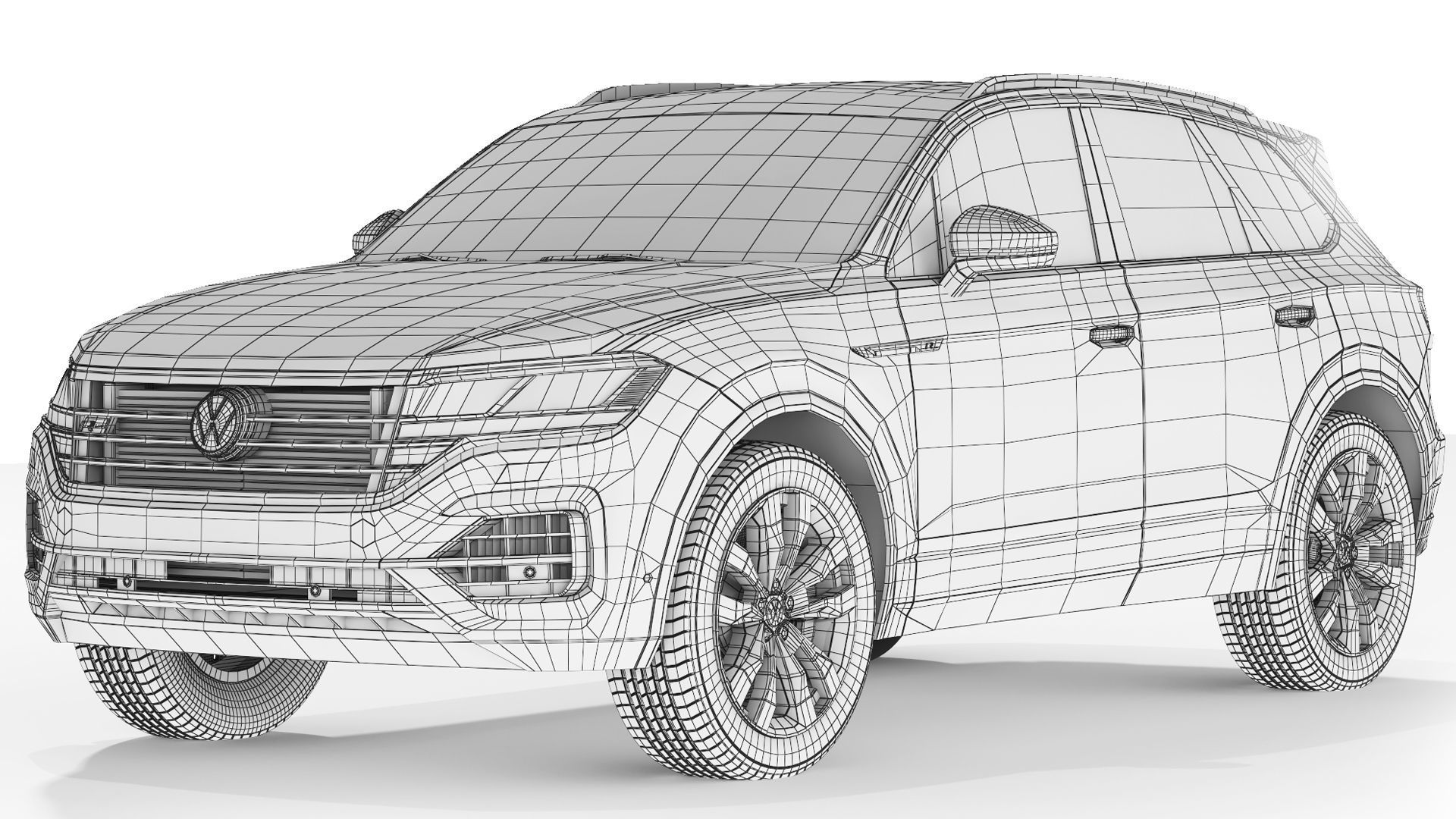 Volkswagen Touareg R-Line 2019 3D model_8