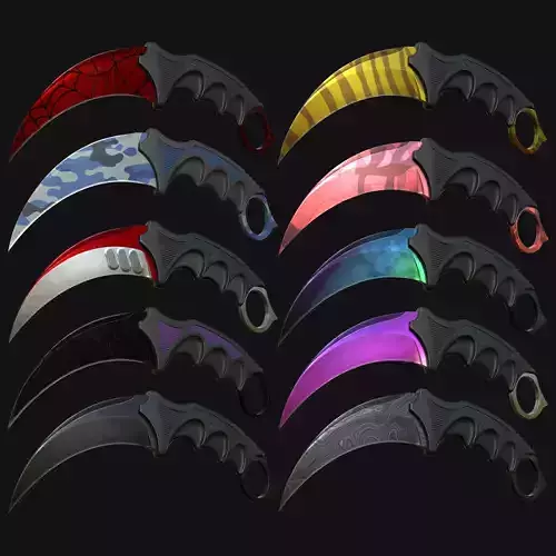 Karambit Knifes Set