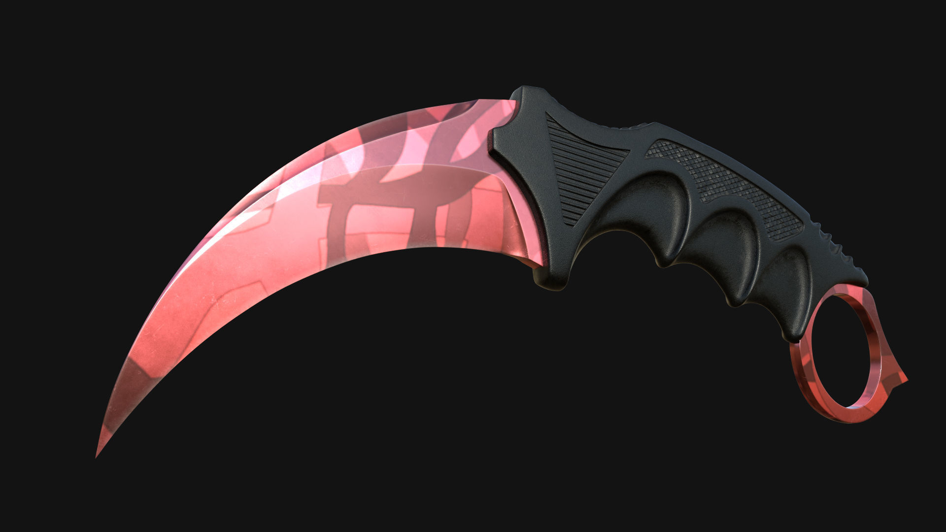 Karambit Knifes Set 3D model_9