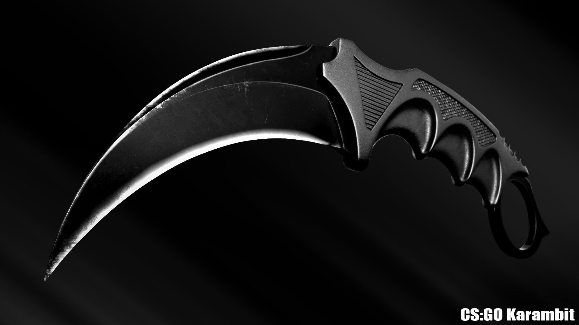Karambit Knifes Set 3D model_8