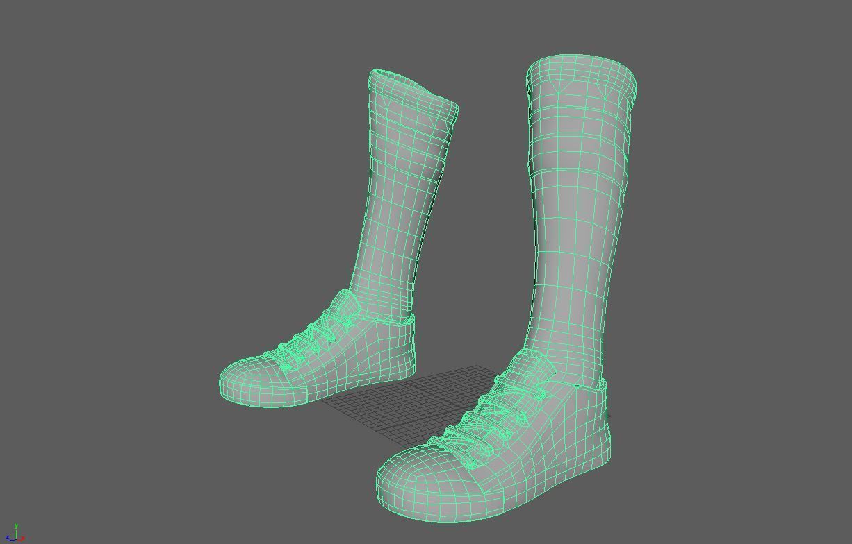 stylized zombie ryan Low-poly 3D model_7