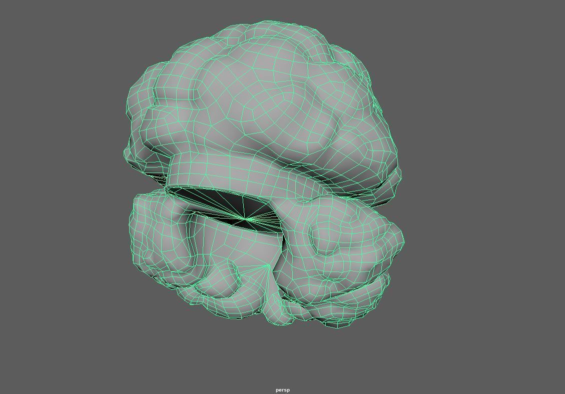 stylized zombie ryan Low-poly 3D model_10