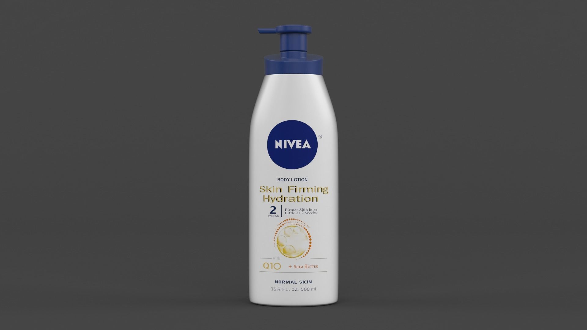Nivea Collection bottle of body lotion 3D model_1