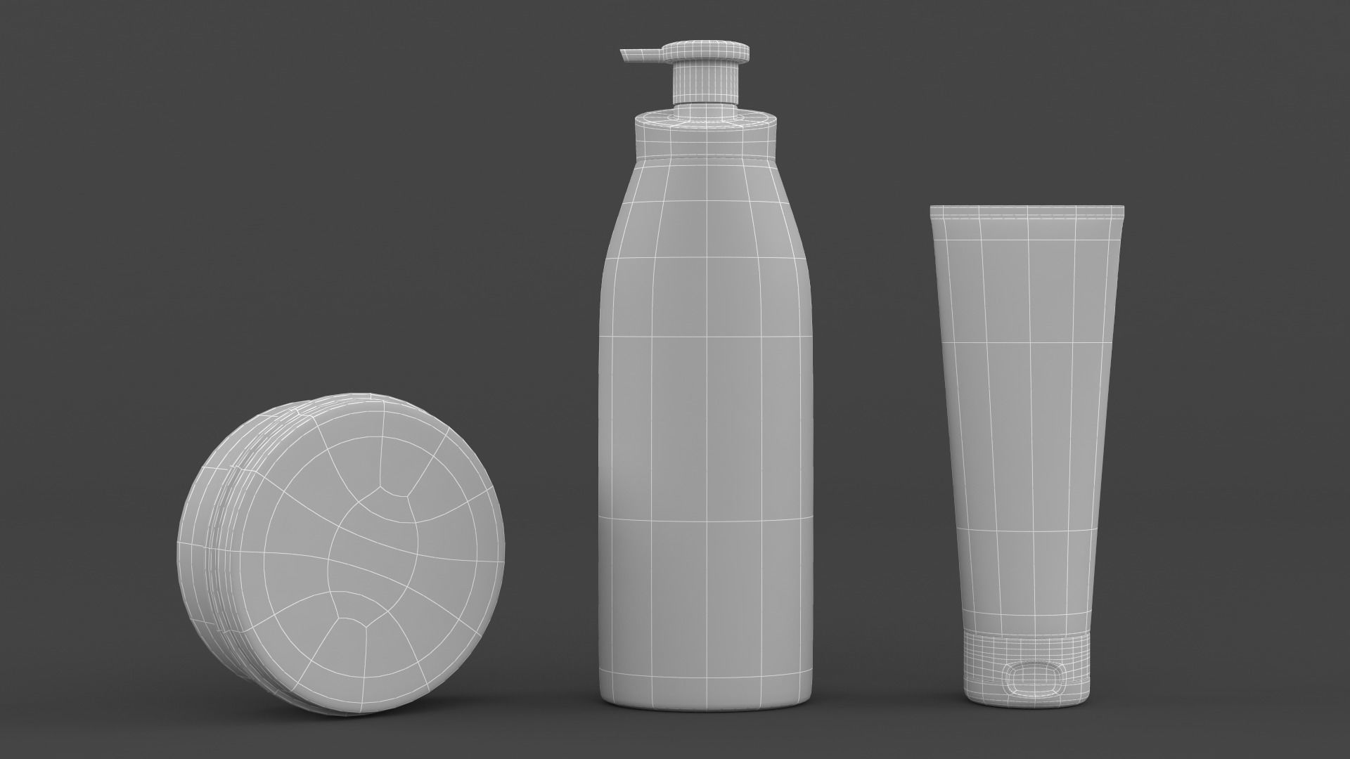 Nivea Collection bottle of body lotion 3D model_10