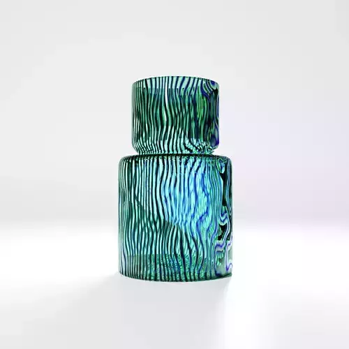 Blue Wave Vase