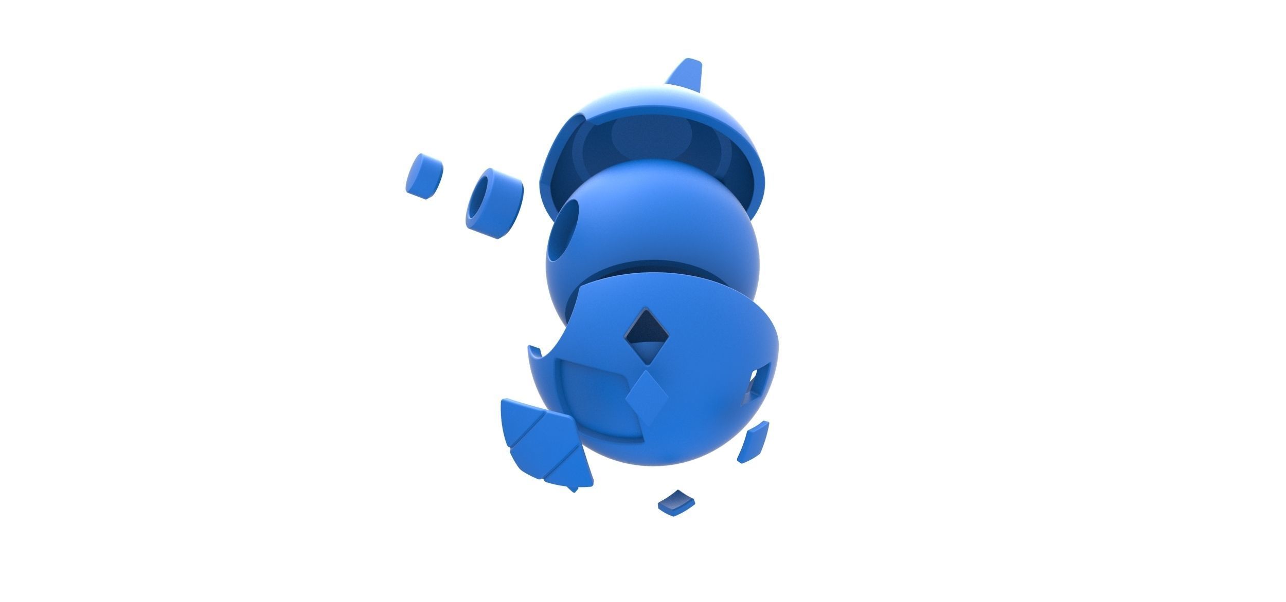 Larvitar orb 3D print model_19