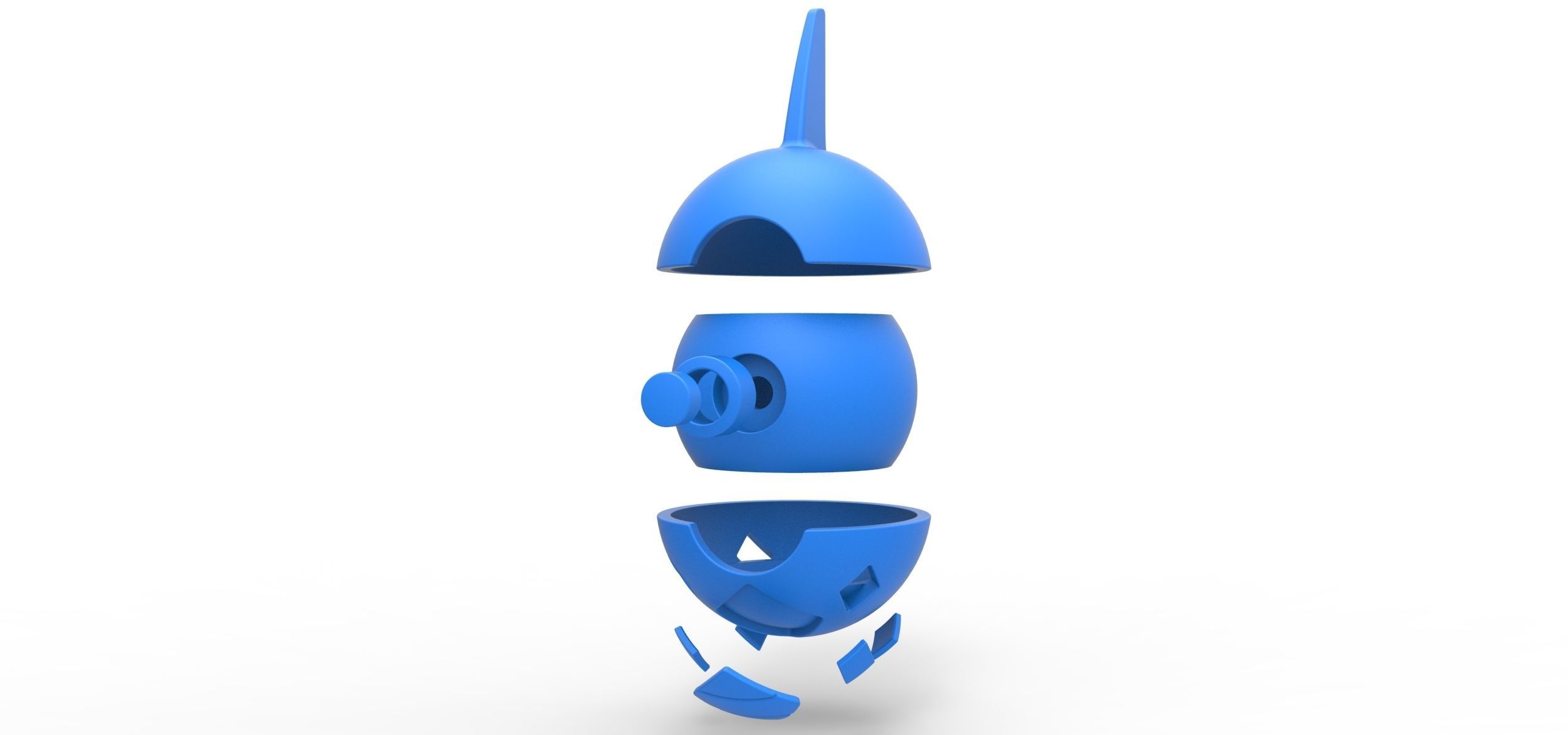 Larvitar orb 3D print model_20