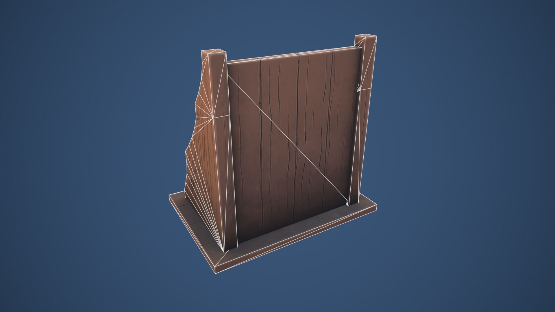 Stylized Alchemy Shelf Low-poly 3D model_5