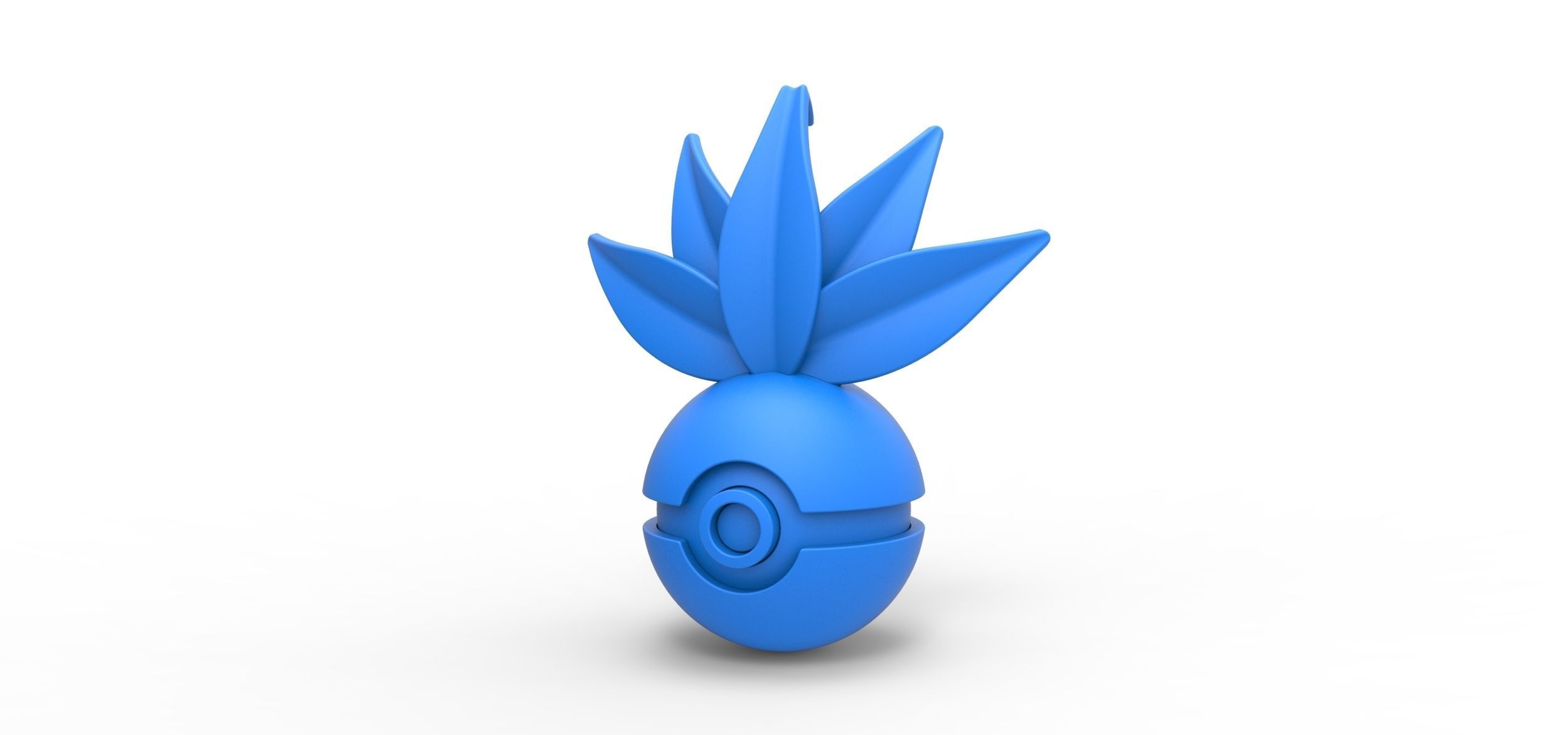 Oddish orb 3D print model_9