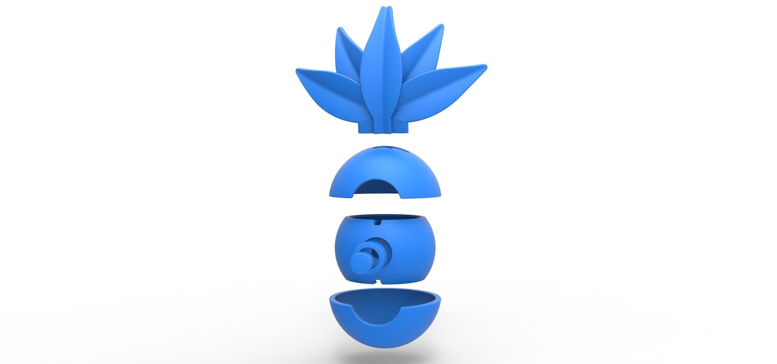 Oddish orb 3D print model_20