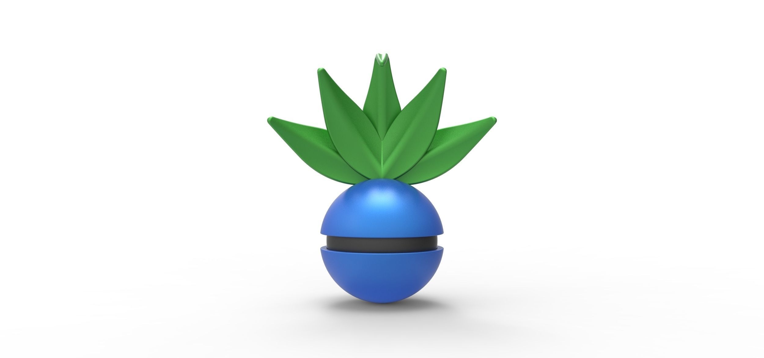 Oddish orb 3D print model_8