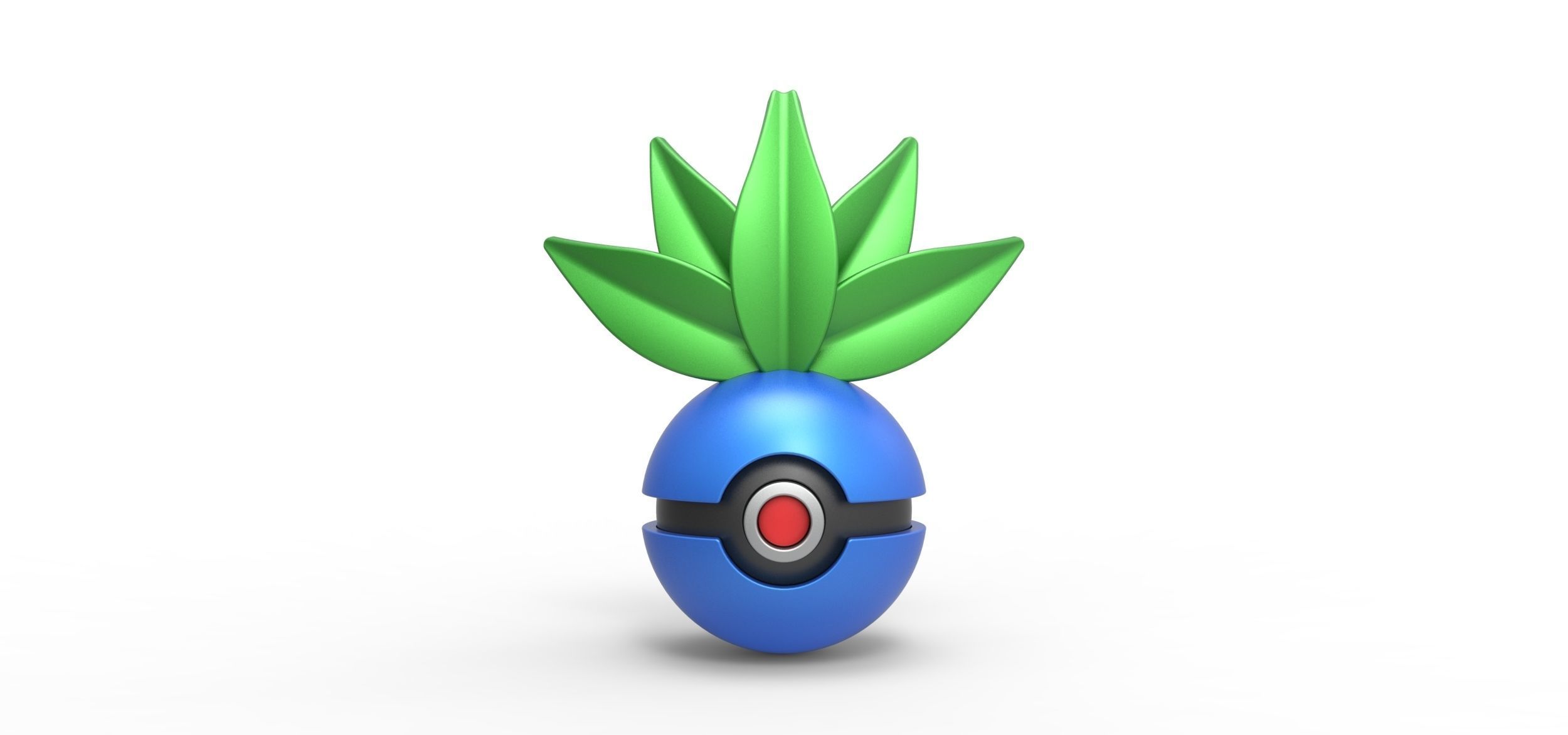 Oddish orb 3D print model_2