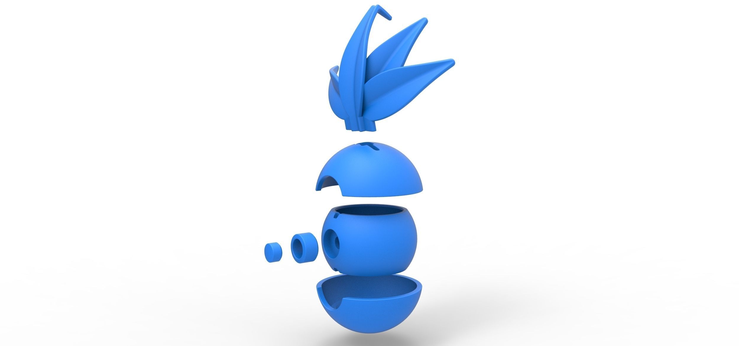 Oddish orb 3D print model_18