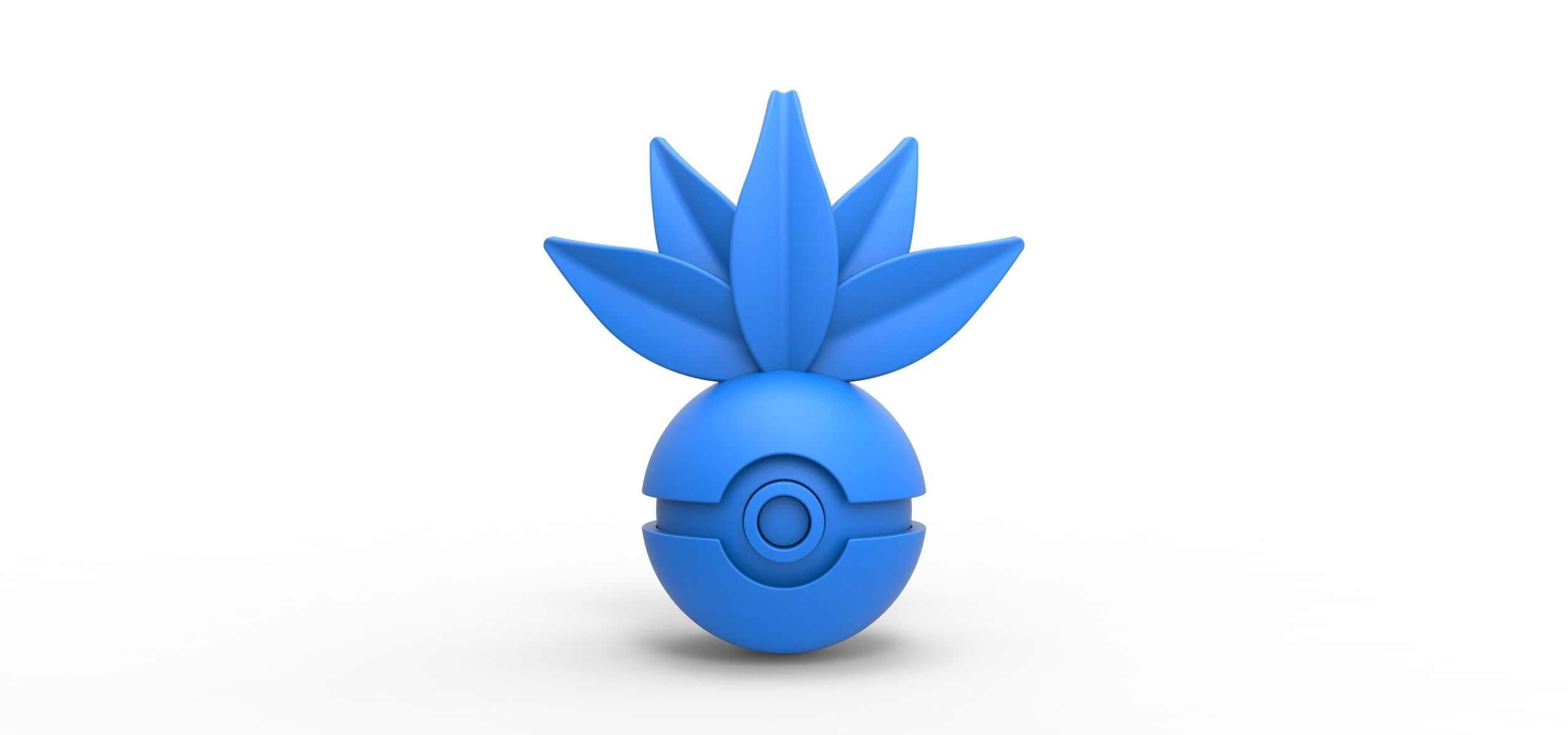 Oddish orb 3D print model_11