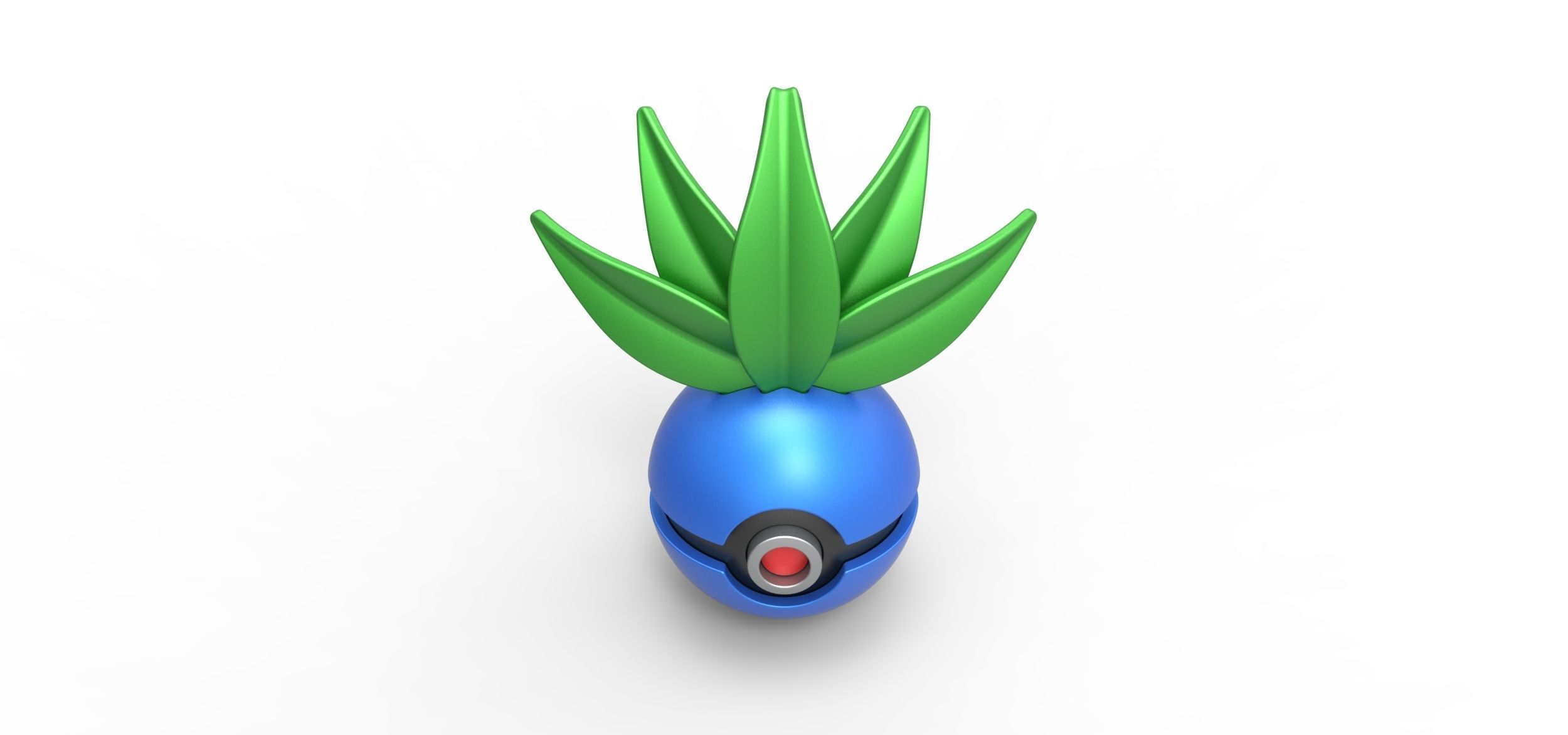 Oddish orb 3D print model_3