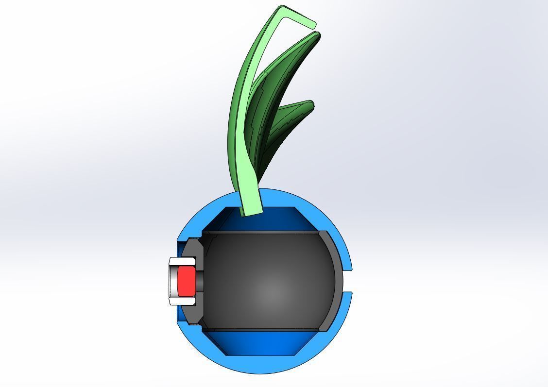 Oddish orb 3D print model_23