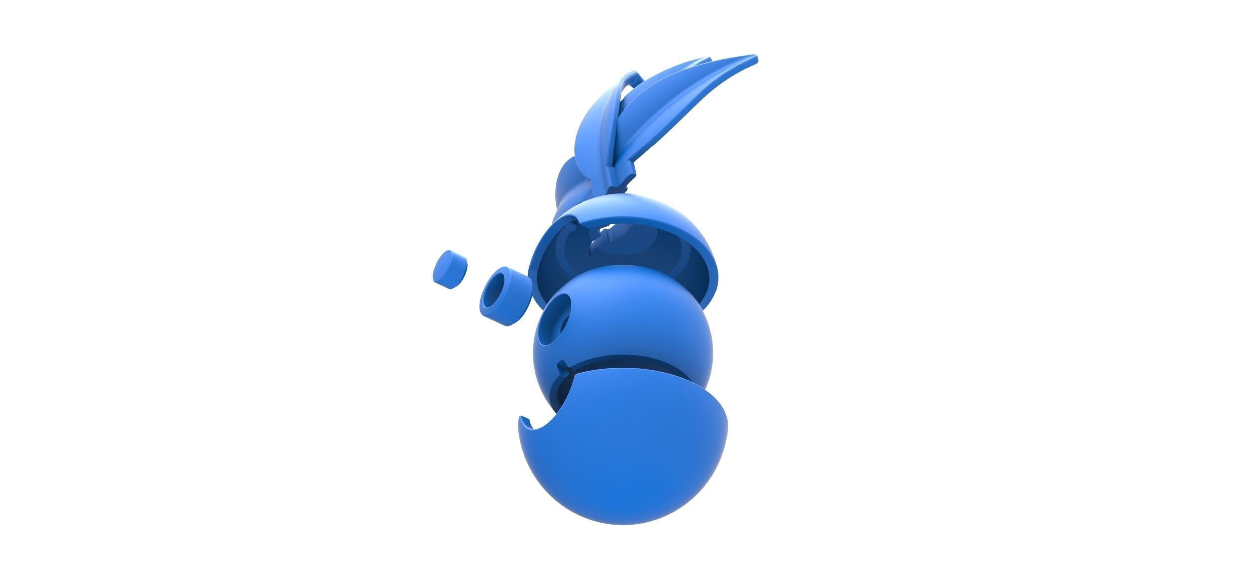 Oddish orb 3D print model_19