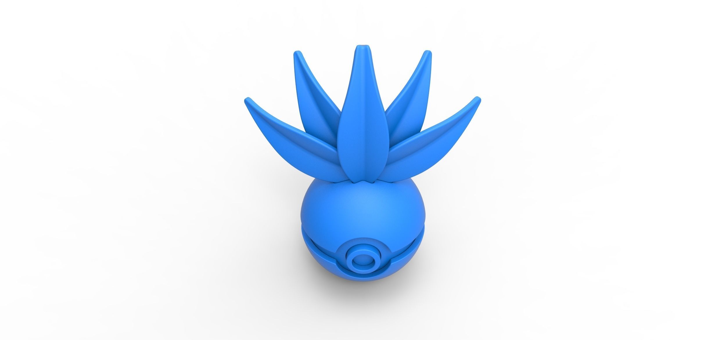 Oddish orb 3D print model_12