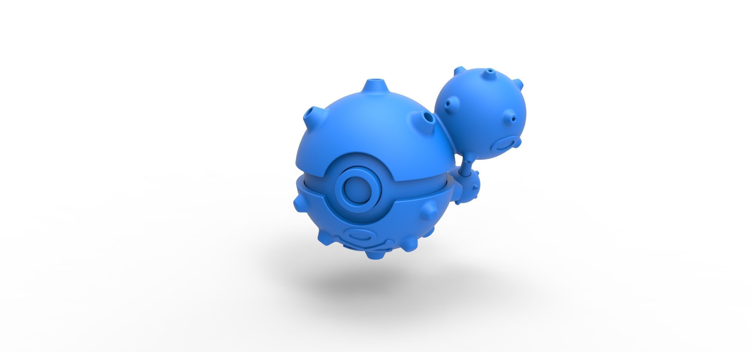Weezing orb 3D print model_11