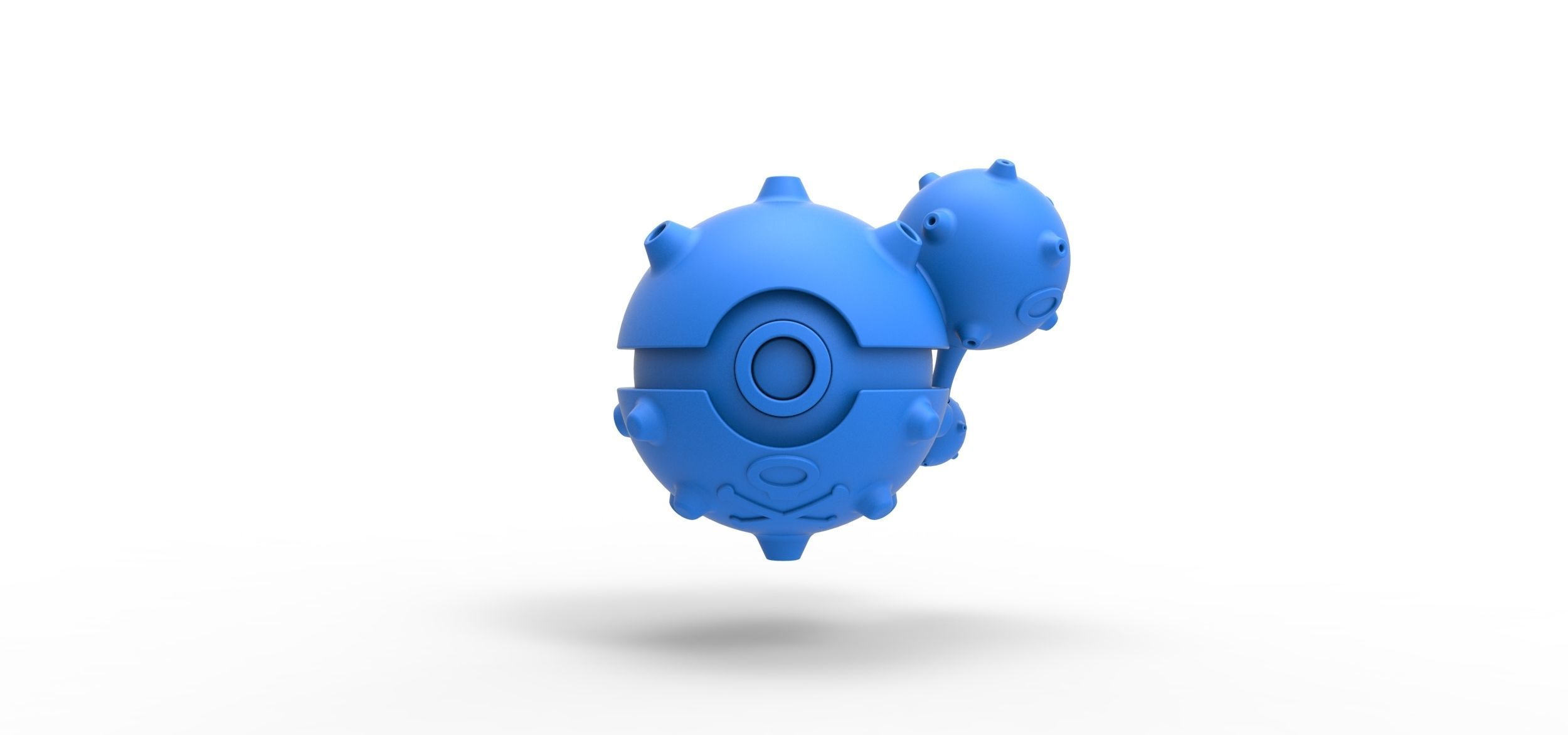 Weezing orb 3D print model_13