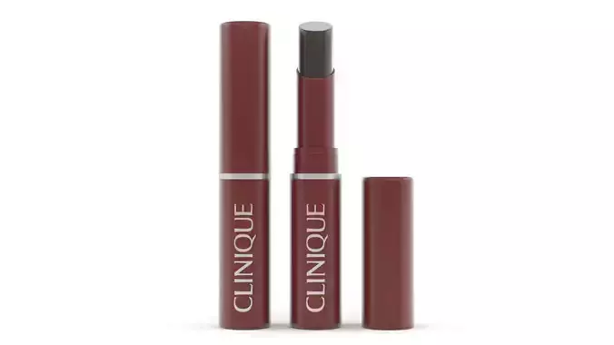 Lipstick clinique lipgloss in burgundy