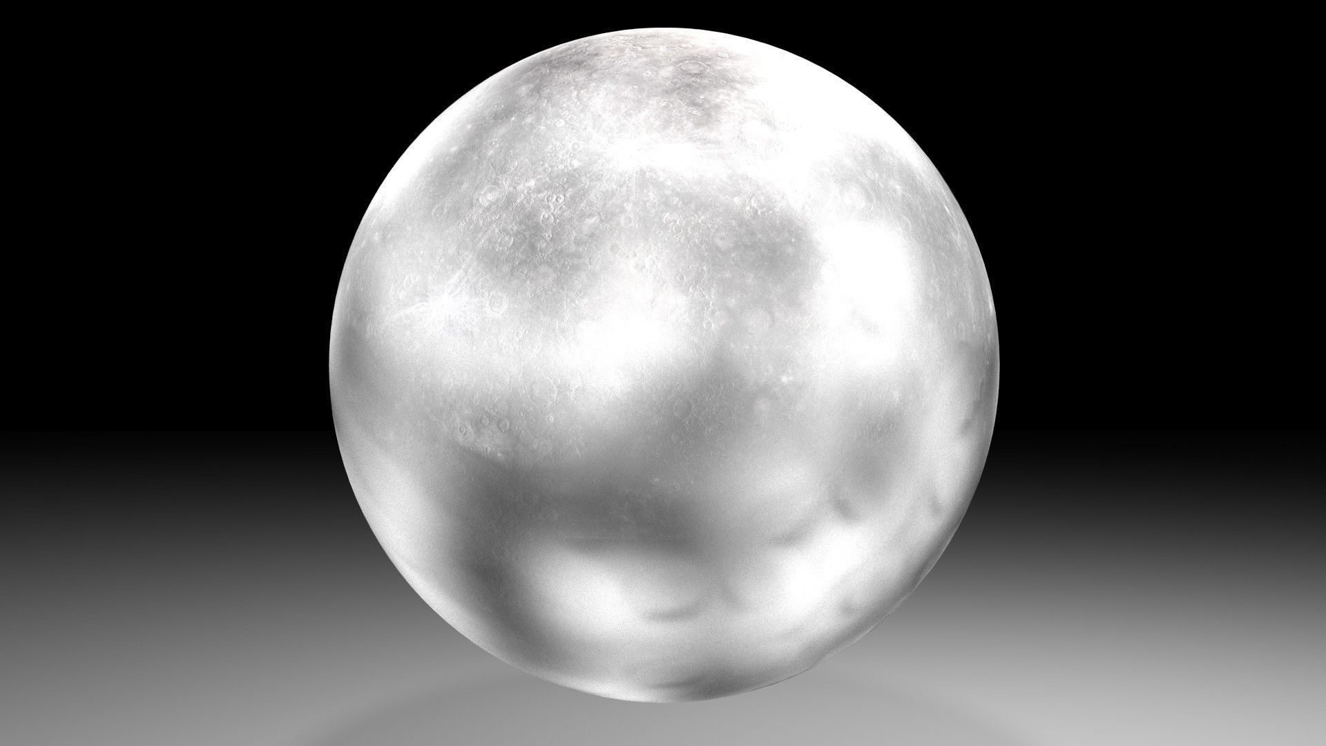 Planet - Mercury 3D model_1
