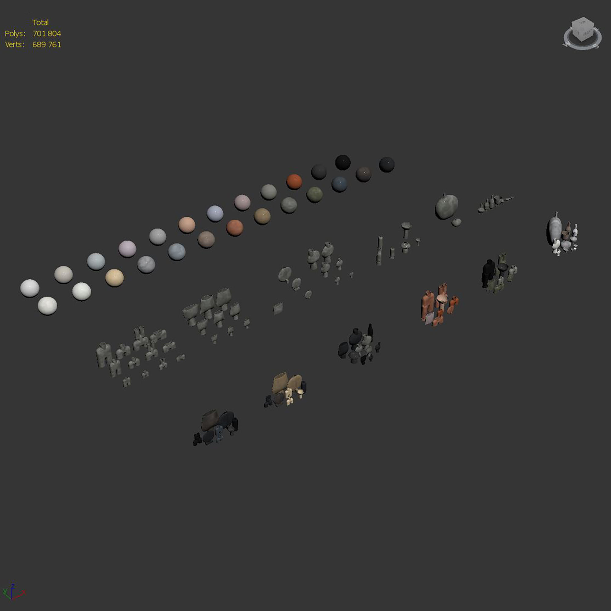 Vases 101 Copenhagen set 02 3D model_7