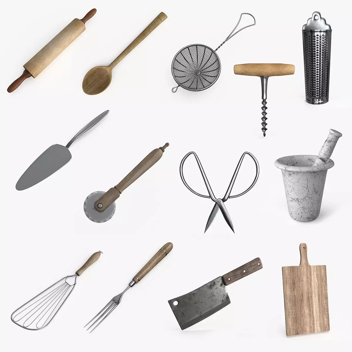 Collection of Vintage Kitchen Accessories _0