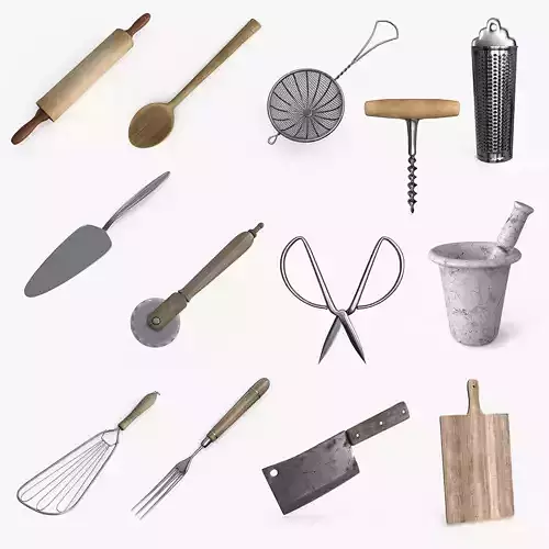 Collection of Vintage Kitchen Accessories 