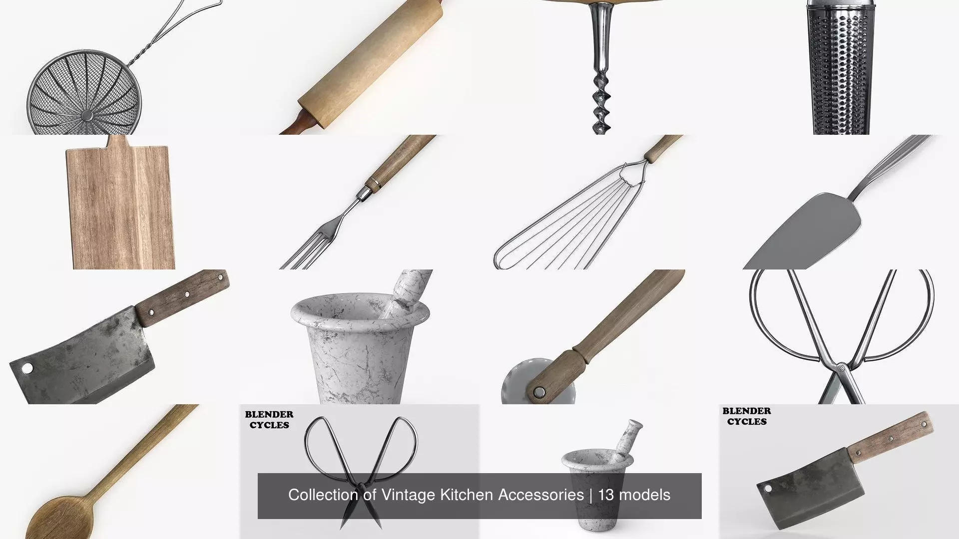 Collection of Vintage Kitchen Accessories _14