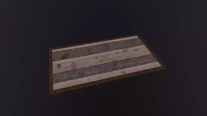 Front Door Floor Mat 3D Model