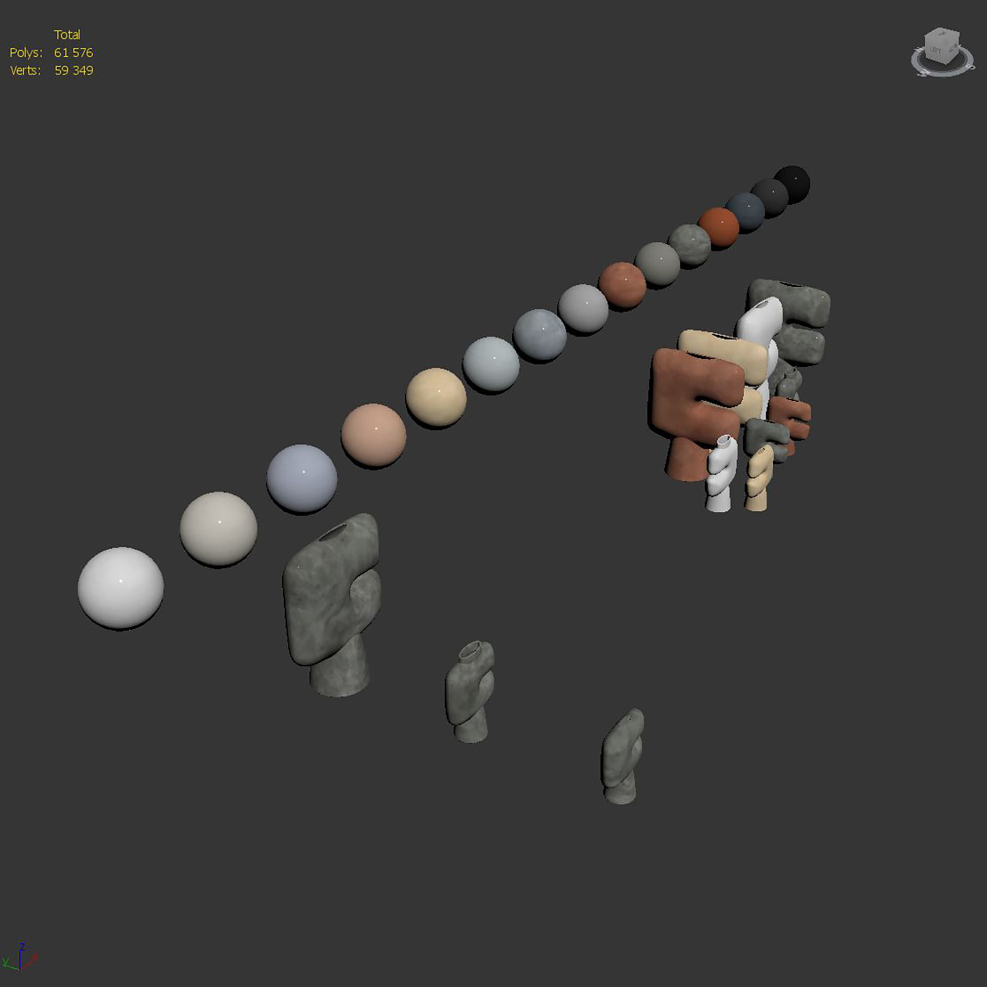 Vases 101 Copenhagen set 03 3D model_6