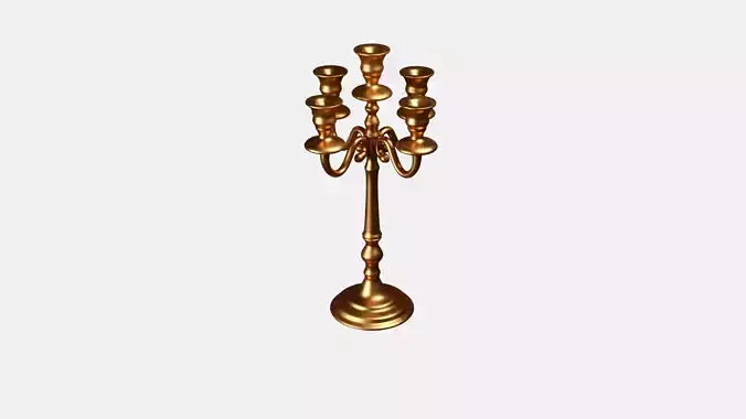 Candelabra golden