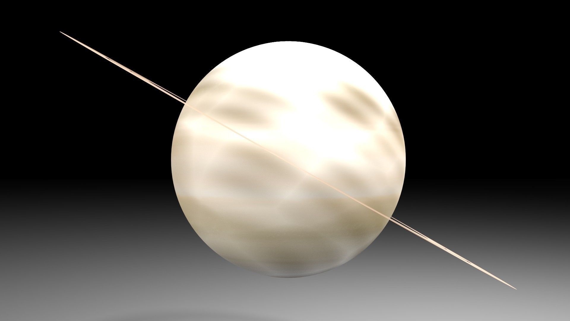 Planet - Saturn 3D model_1
