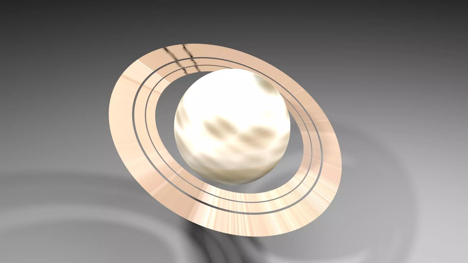 Planet - Saturn 3D model_0