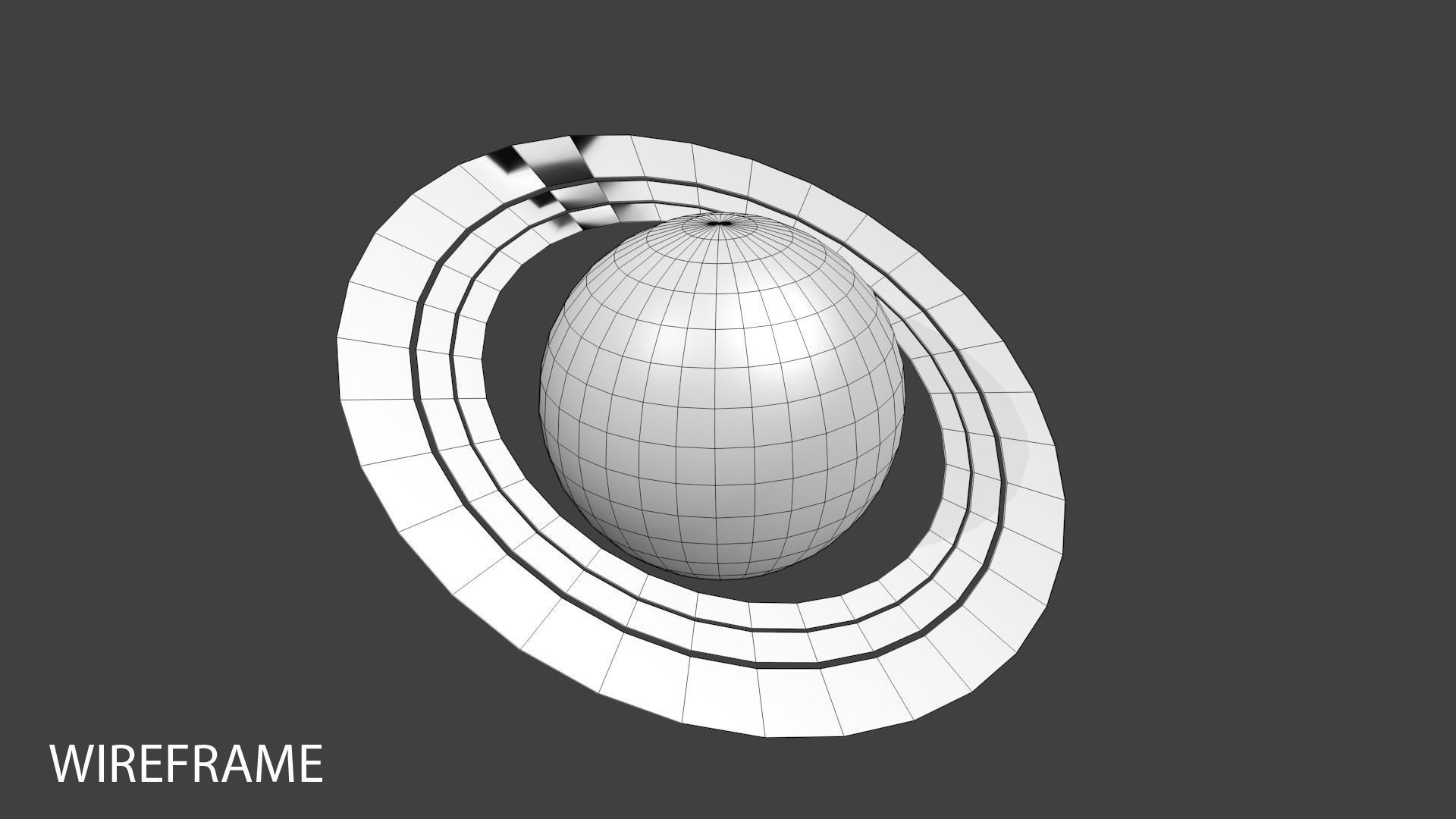 Planet - Saturn 3D model_3