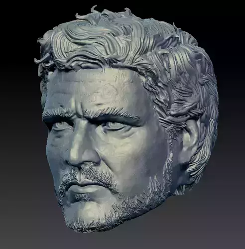 The Last of Us Joel Pedro Pascal 3D print model