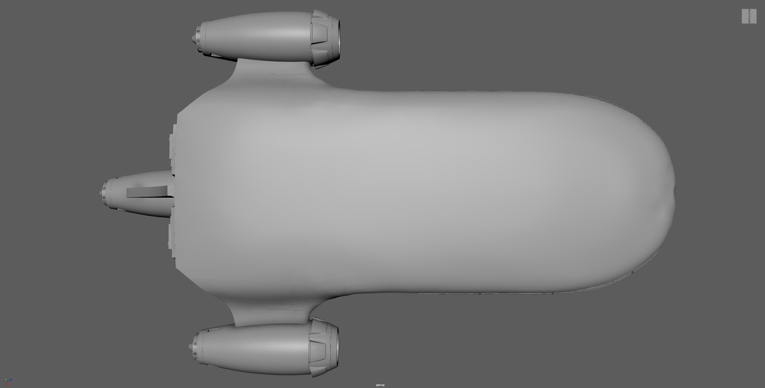 Landspeeder 3D model_26