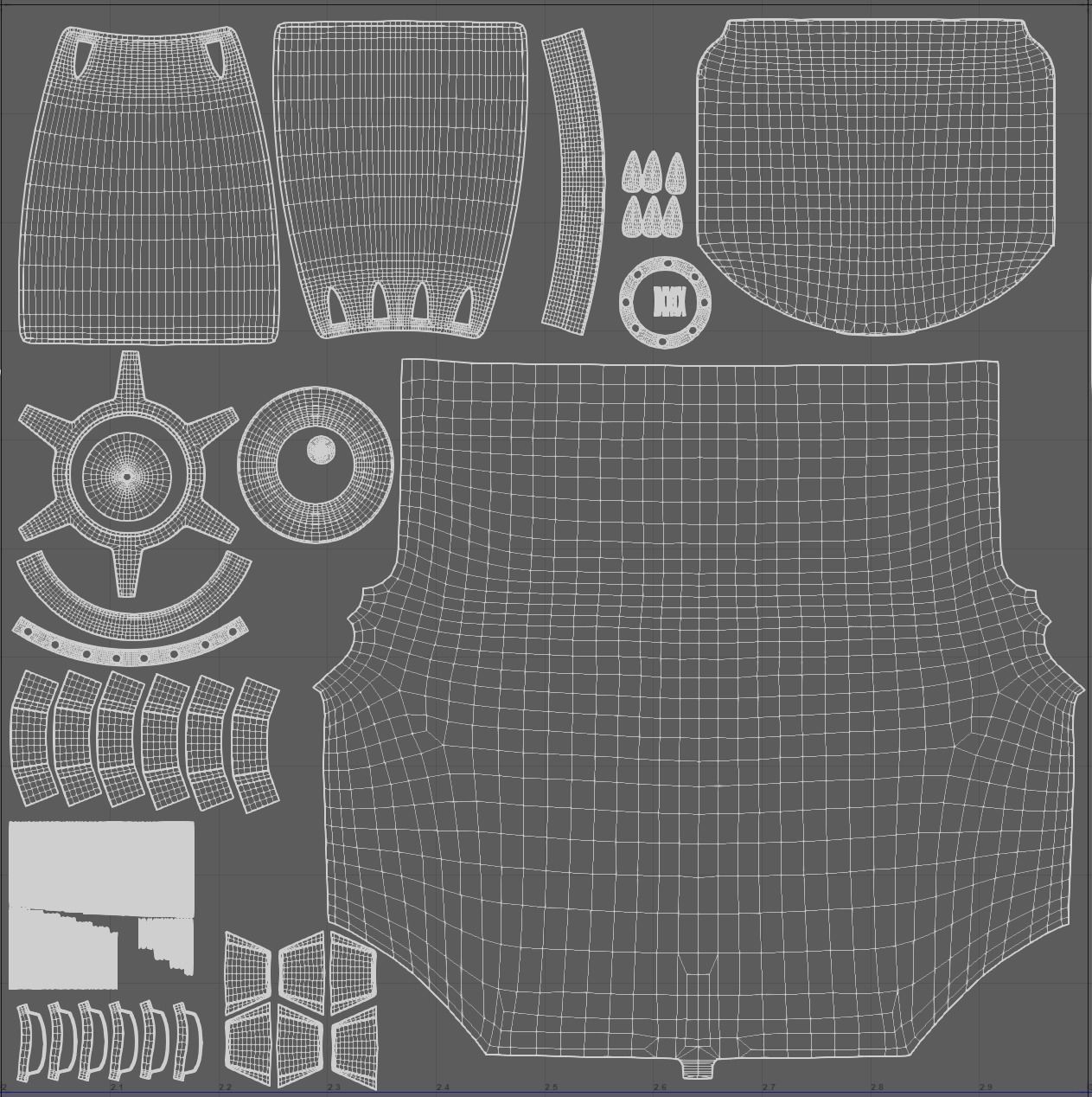 Landspeeder 3D model_30